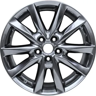 New 18X7 Inch Aluminum Wheel For Mazda 3 2017-2018 Dark Hyper Silver Rim • $251.06