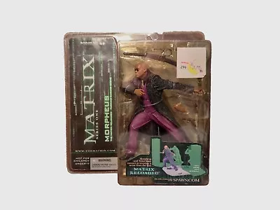 New 2003 Mcfarlane Matrix Series One Morpheus Action Figure Parking Garage Scene • $23