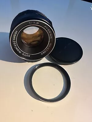 AUTO Mamiya/Sekor 55mm F/1.8 Japan Lens M42 Mount TESTED CLEAN • $59.99