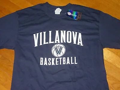 NOVA VILLANOVA University WILDCATS  BASKETBALL T-Shirt NEW TAGS ...... LARGE • $19.99