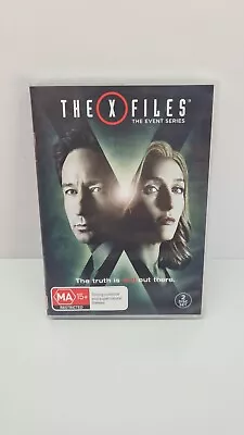 The X-Files - The Event Series - R4 DVD 2016 (David Duchovny Gillian Anderson) • $12.95