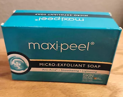 Maxi Peel Micro Exfoliant Soap Anti-Acne Smoothening And Lightening Soap 125g • £13.50