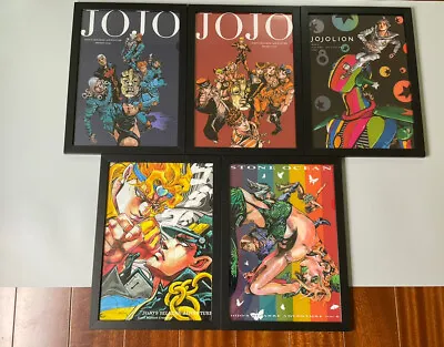 $180 • Buy JoJo's Bizarre Adventure JOJO Framed Poster Clear Files Jotaro Jojolion Jolyne