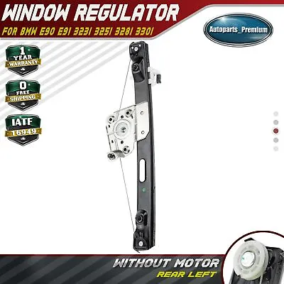 Rear LH Driver Power Window Regulator For BMW E90 E91 323i 328i 330i 51357140589 • $31.49