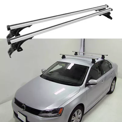 For Volkswagen Golf GTI 48  Car Top Roof Rack Cross Bar Luggage Carrier Aluminum • $159.09