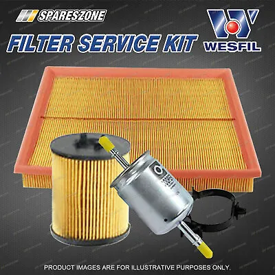 $50.55 • Buy Wesfil Oil Air Fuel Filter Service Kit For Holden Astra TS 1.8L 08/98-2004