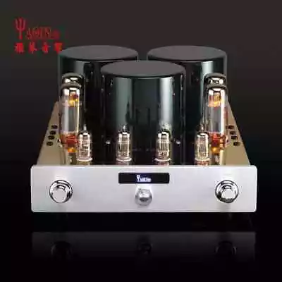 YAQIN MC-10T Desktop EL34 Vacuum Tube Amplifier HIFI With 12AX7 Pre-amplifier  • $824.99