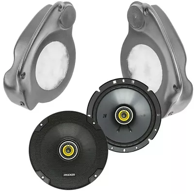 Select Increments JKU-Pods With Kicker Coaxial Speakers For 07-17 Jeep JK / JKU • $407.53