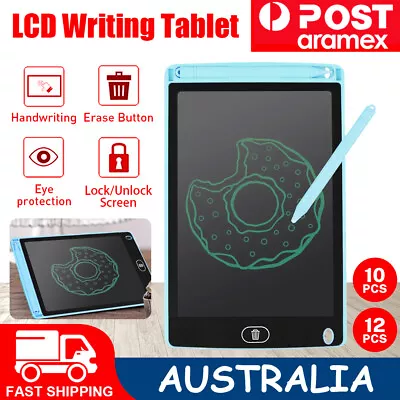 8.5 / 10 / 12  LCD Writing Tablet Drawing Board Colorful Handwriting Pad • $8.46