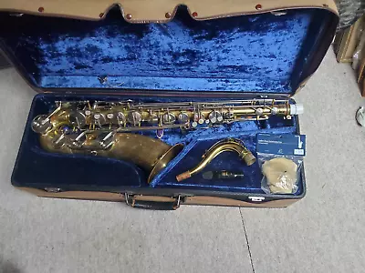 Nice Vintage  German Tenor Saxophone  B&S  Blue Label • £481.76