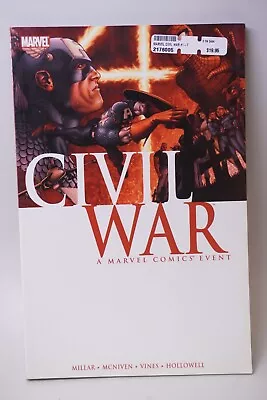 Civil War: A Marvel Comics Event By Mark Millar • $19.95