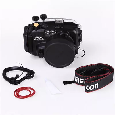 $255.19 • Buy Meikon 40M Underwater Waterproof  Housing Diving Case For Sony A6000 16-50mm 