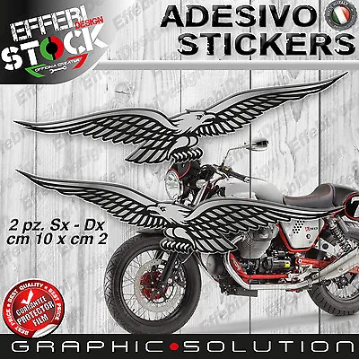 Stickers / Stickers Compatible Eagles Moto Guzzi Nevada + V7 V9 Stelvio Norge • $5.30