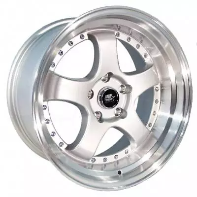 4-New 17  MST MT07 Wheels 17x9 5x114.3 20 Silver Rims 73.1 • $709.20