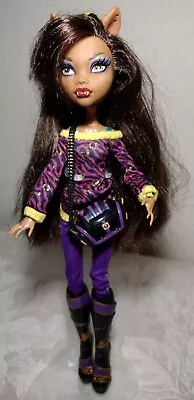 Monster High Clawdeen Wolf School's Out Doll Second Wave - RARE • $49