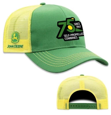 £40.48 • Buy NEW John Deere Green Twill Mesh Structured 75th Combine Anniversary Cap LP80613