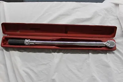 Mac Tools Twv250 Adjustable Torque Wrench 1/2  Drive 50-250 Ft Lbs  W/ Case • $100