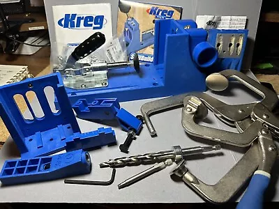 Kreg Pocket Hole Jig Kit And Extra Components • $75