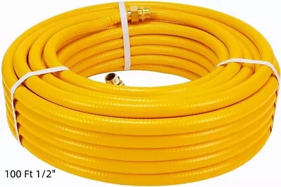 Corrugated Stainless Steel Tubing 100 Ft 1/2  Flexible Natural Gas Line NEW • $100