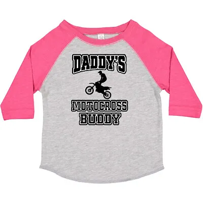 Inktastic Daddys Motocross Buddy Toddler T-Shirt Bmx Freestyle Off Road Off-road • $16.99
