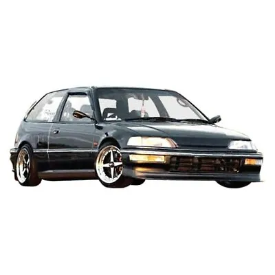 KBD Body Kits Sir Spec 1 Pc Polyurethane Front Lip For Honda Civic HB 1990-1991 • $179