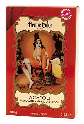 Henna Natural Hair Dye Powder Auburn Black Brown Blonde Copper Mahogany • £5.99