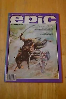 Epic Illustrated April 1984 Vol.1 No. 23 Marvel Comics • $8