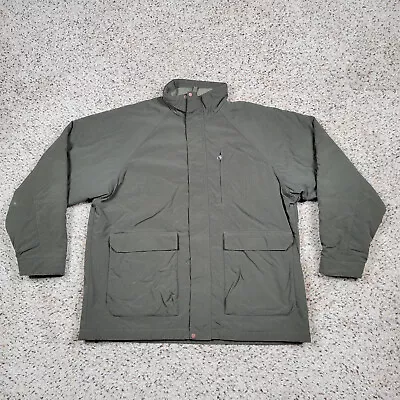 Patagonia Jacket Mens Large Green Zip Parka Fleece Lined Coat Outdoors Adult A1* • $59.95