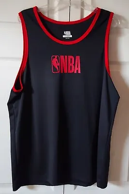 Size XL NBA Basketball Black Red Tank Top Sports Jersey • $12