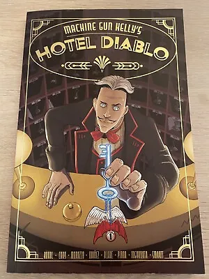 Machine Gun Kelly's Hotel Diablo Graphic Novel PAPERBACK–2021 By Eliot Mahal • $15