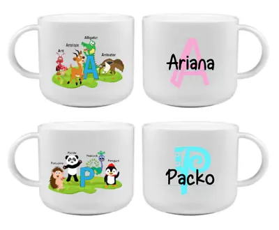 Personalised Children Kids Polymer Plastic Unbreakable 6oz MugS Cup • £7.99