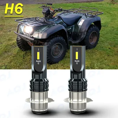 For Suzuki King Quad 300 700 Quadrunner 500 LED Headlight Bright White Bulbs • $17.67