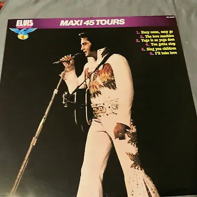 ELVIS PRESLEY Maxi 45 Tours #4 1979 France RCA Victor Maxi Single • $9.75