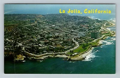 La Jolla CA-California Aerial Ocean Front Vintage Postcard • $7.99