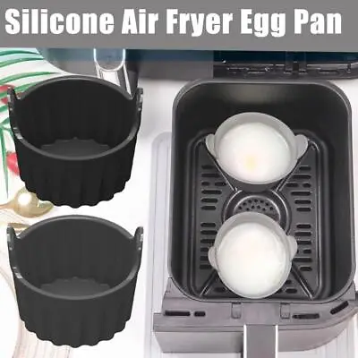 Microwave Scrambled Egg Cooker Silicone Egg Poacher Heat Poached GX N1F5 • £3.28