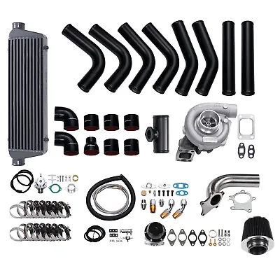 T3 T04E Turbo Kit + Intercooler + Piping+ Wastegate For BMW 328i 325I E36 E46 • $631.99