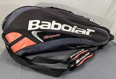 Babolat Team Multi Tennis Racquet Bag Duffle W Backpack Straps Black Red White • $24.99