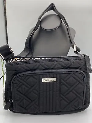 Nwt New Vera Bradley Little Hipster Quilted Classic Black 12728 • $49.99