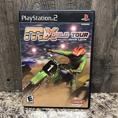 MX World Tour Featuring Jamie Little Ps2 Playstation 2 Complete Kids Racing Game • $8.99