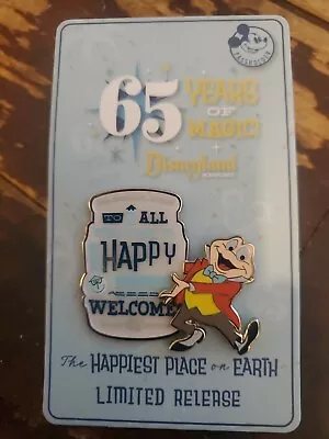 Disneyland 65TH ANNIVERSARY Mr Toad Annual Passholder AP Logo Pin • $24.99