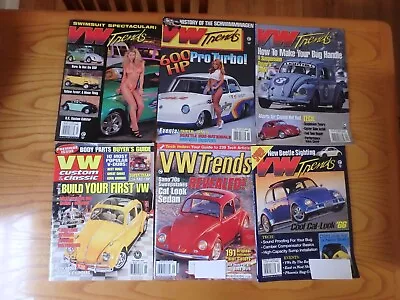 Lot Of  5  VW Trends Volkswagen Magazines & 1  VW Custom&Classic • $12
