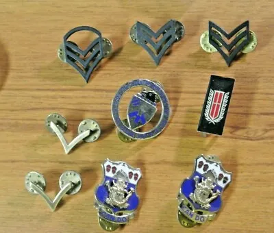 Various Lot Military Pins And Medals. Used! • $6