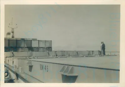 £11 • Buy 1969 Merchant Seaman Hawaii Oakland Container Ship Loading 5*3.5  Photo