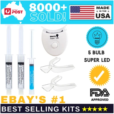 $28.99 • Buy Professional Home Teeth Whitening Kit 4 Month Supply