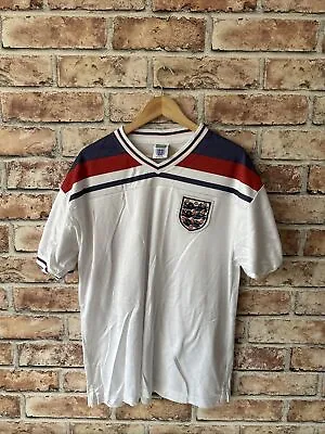 Score Draw England Football Shirt Mens XL Official 1982 Home Replica Retro • £19.99