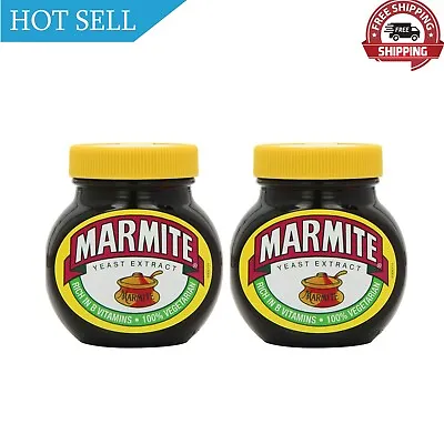 Marmite Yeast Extract - 250g - Pack Of 2 (250g X 2) 8.81 Ounce (Pack Of 2) • $22.75