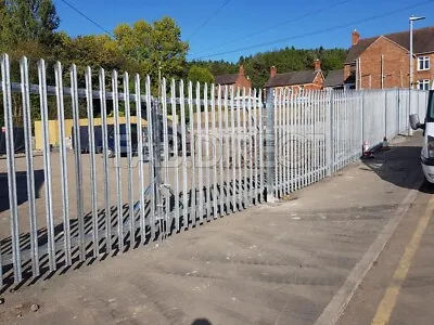 Palisade Gates & Fencing Security Steel Galvanised Supply Or Install Coloured • £100