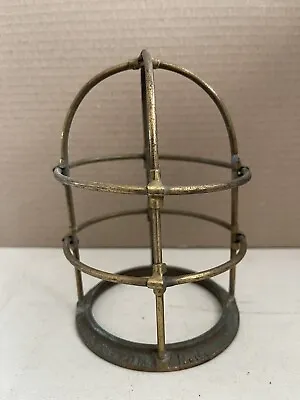 E. H. Lovell Bronze Ship Light Cage Approx 6” X 3 1/2” Opening • $30