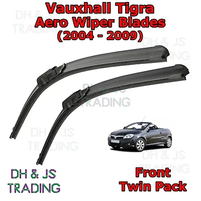 (04-09) Vauxhall Tigra TwinTop Aero Wiper Blades / Front Flat Blade Wiper B • $18.44