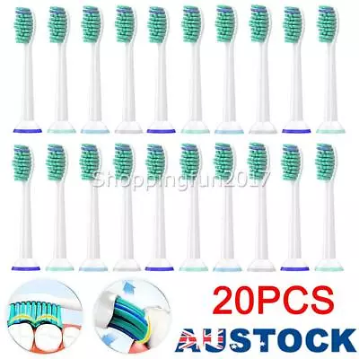$20.99 • Buy 20x Electric Toothbrush Replaced Brush Heads For Philips Sonicare Series HX6014